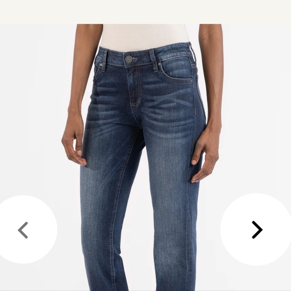 🎈KUT From The Kloth🎈BUY 1 GET 1 FREE💥 Catherine Mid-Rise Boyfriend Jeans Sz 4 - Picture 9 of 13